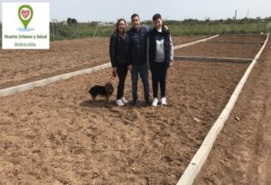Huerto de Natalia y su familia